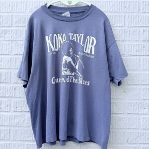KOKO TAYLOR T Shirt Vintage XL Queen Of Blues Single Stitch Alligator Records